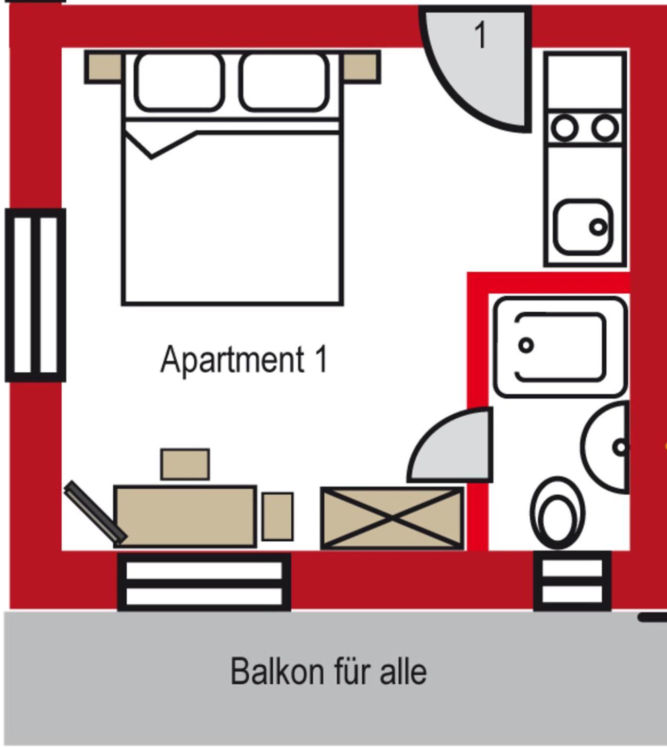 App 1 - Farbennest Mit Fruehstueck Teekueche, Sommerbergbahnen Inkl Tannheim Exteriér fotografie